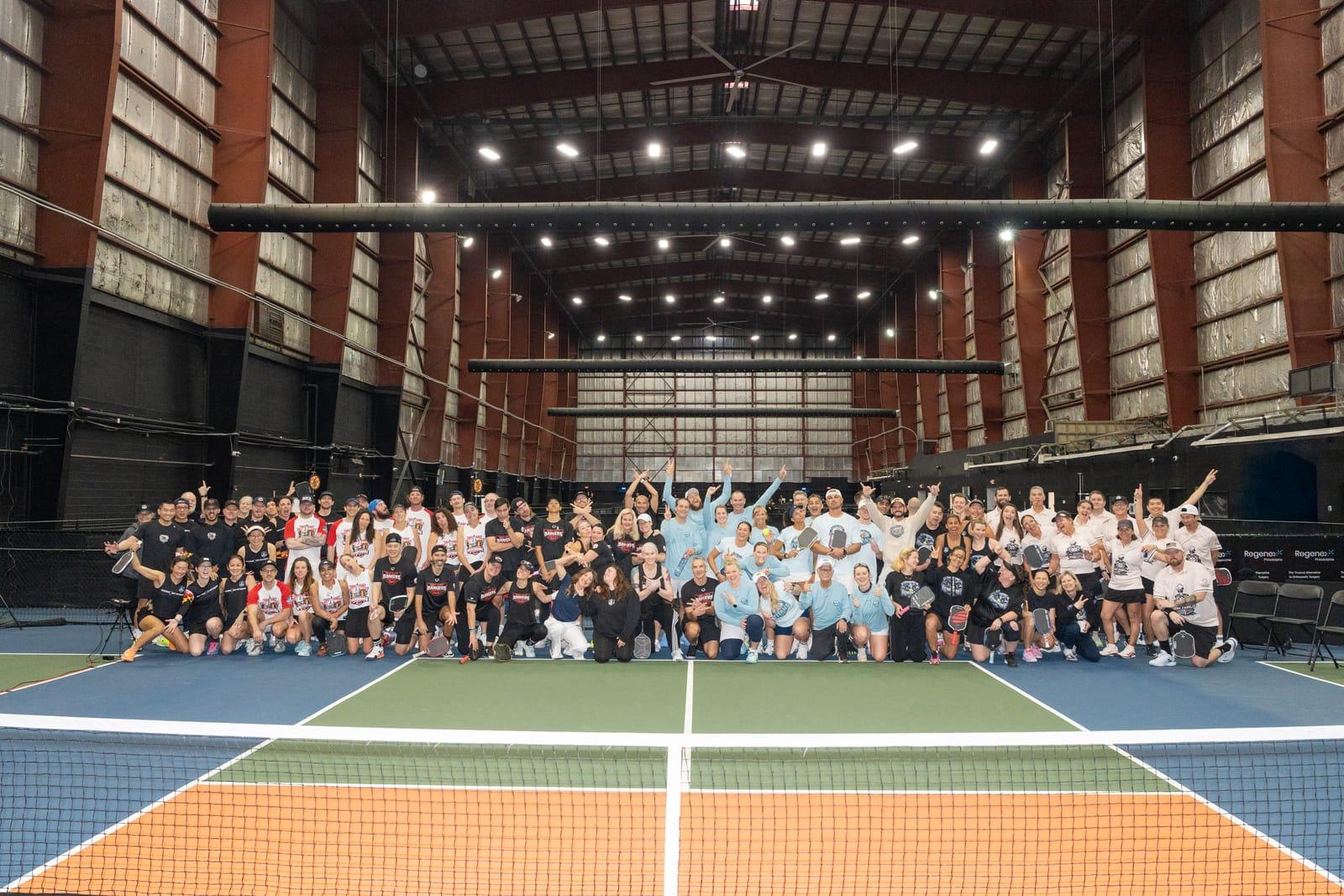 All six USLPL 35+ teams group photo