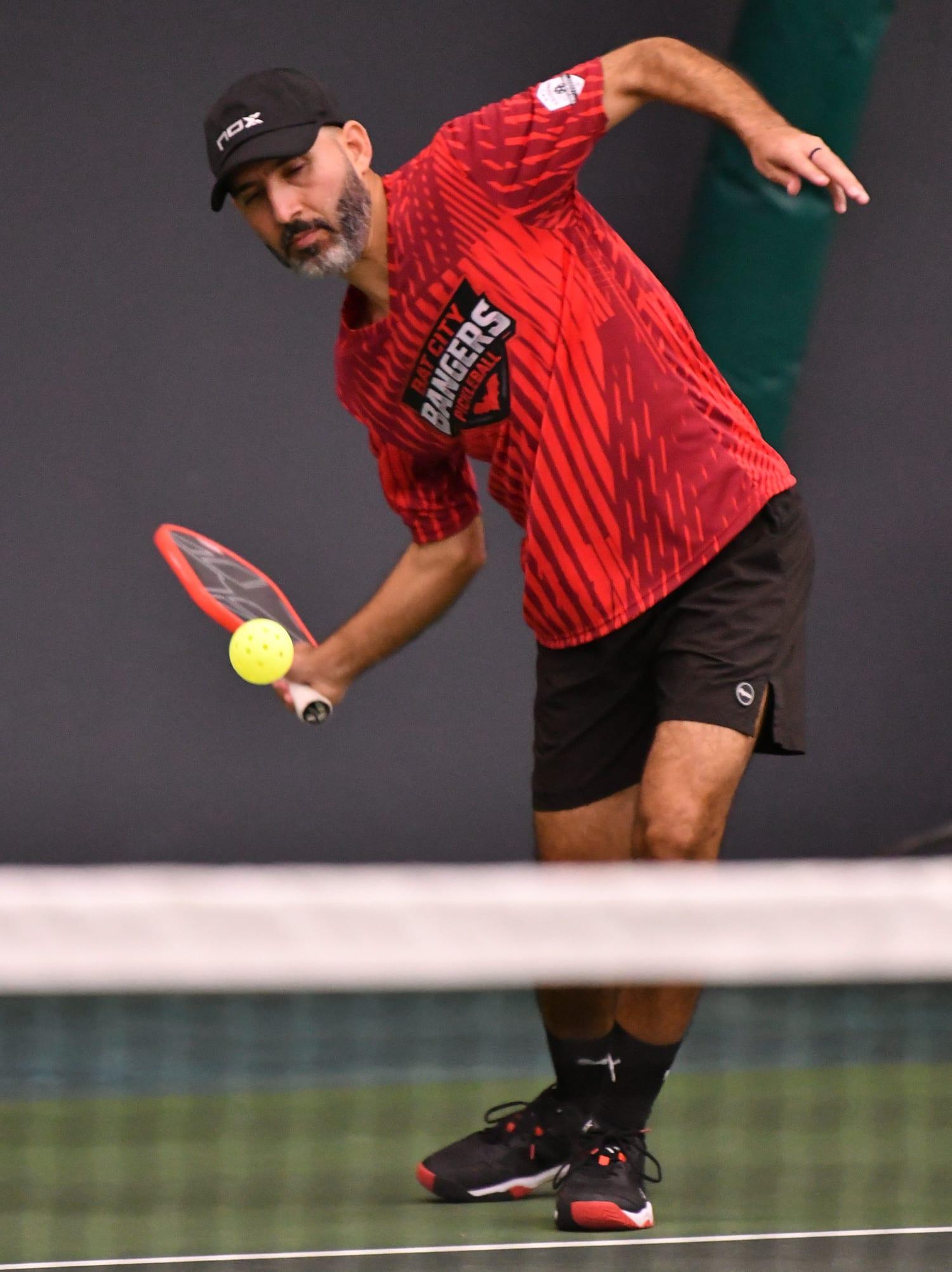 Izaak Gonzalez forehand follow-through